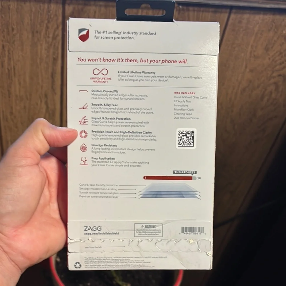 Red Screen Protector for Samsung Devices